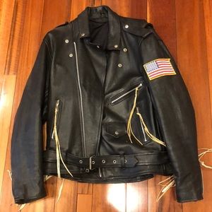 Vintage motorcycle jacket